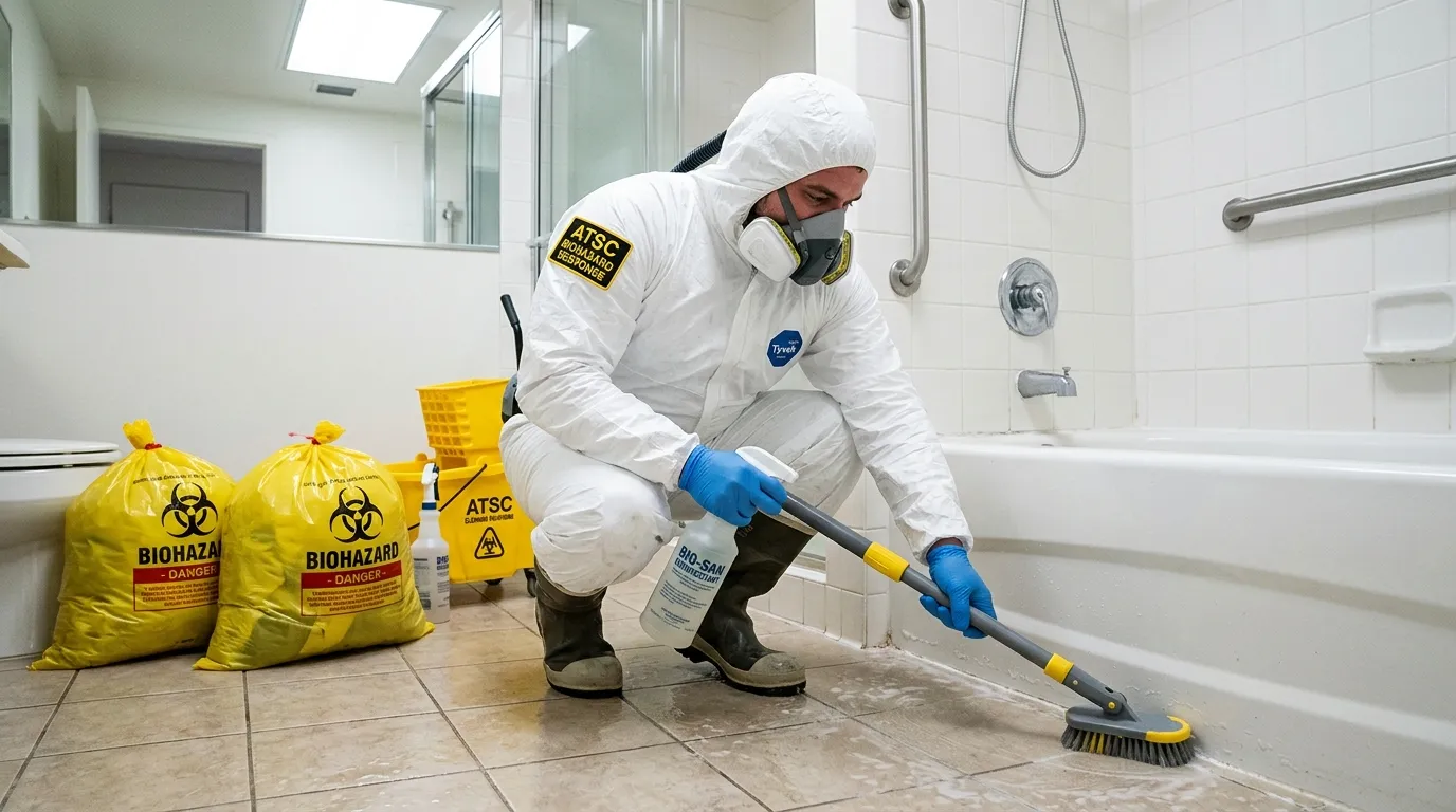 Decontamination equipment deployed for Blood Cleanup in Bayview-Hunters Point